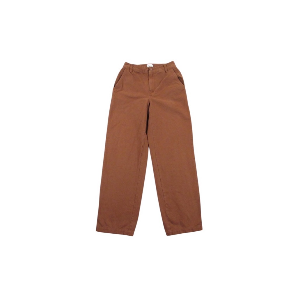 🚨𝐂𝐋𝐄𝐀𝐑𝐎𝐔𝐓 𝐒𝐀𝐋𝐄🚨 𝐒𝐔𝐍•𝐃𝐄𝐇 𝐀𝐑𝐈𝐓𝐙𝐈𝐀 Rust Wide-Leg Chino Pants